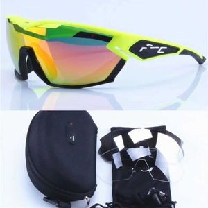 NRC X2 Lunettes d'équitation VTT Coupe-vent Lunettes de soleil anti-sable Course Alpinisme Lunettes de soleil d'extérieur pour hommes et femmes Off Road77