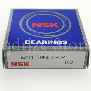 NSK Deep Groove Ball Lager 6204ZZNR 6204-2ZNR 6204ZZenr Buitenring met stopringklemsleuf