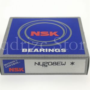 Roulement à rouleaux cylindriques courts NSK NU208EW = NU208ECJ NU208-E-XL-JP3 40mm 80mm 18mm