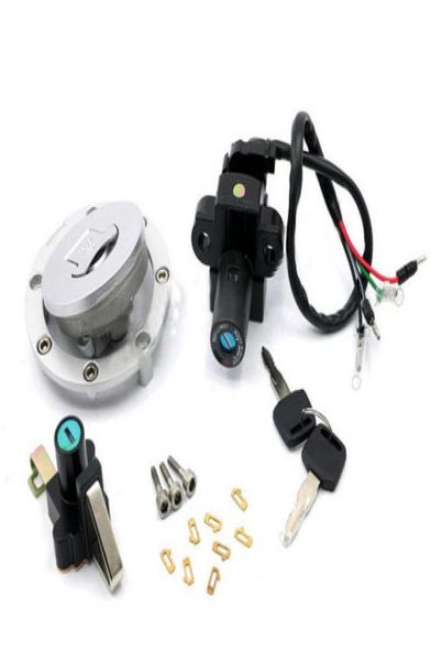 NSR125 9304 motocicleta 4 cables interruptor de encendido tapa de tanque de combustible juego de llaves de bloqueo de asiento para Honda NSR 125 19932004 1994 1995 19968476272