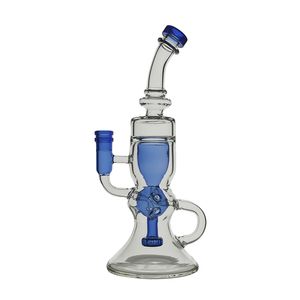 NSS-3 Type Narguilés Bong En Verre Recycleur Fumer Tuyau D'eau Dab Rig 27cm Hauteur avec Joint de 14mm