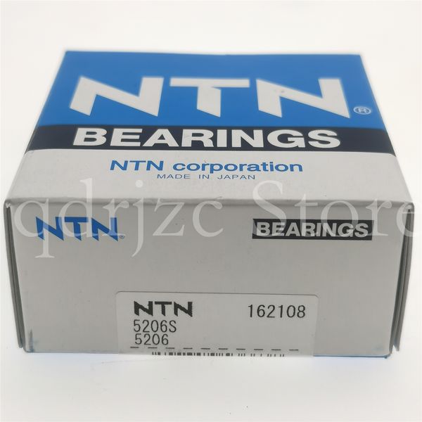 Rodamiento de bolas de contacto angular de doble hilera NTN 5206S 3206A 30 mm x 62 mm x 23,8 mm