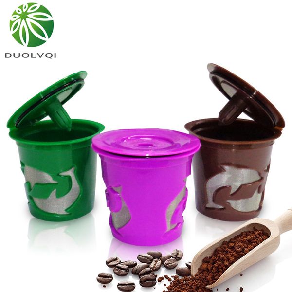 NUBECOM 1PC Capsule de café rechargeable pour K-cup Filtre réutilisable pour Keurig 2.0 Machines CAFE CAPSULES OUTILS DE COFE