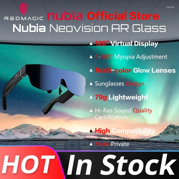 Nubia Neovision Glass Audio Visual AR haute compatibilité 120 pouces HD grand écran expérience à couper le souffle