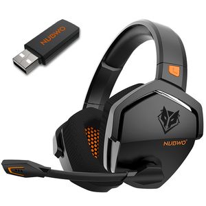 NUBWO G06 casque sans fil casque de jeu casque stéréo 2.4G Bluetooth avec microphone