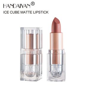 Naakt lippenstift matte bonen pasta roze kleur lippen make-up waterdicht langdurig Koreaans merk cosmetische getinte moisturizer lip balsem 120 stks / partij DHL