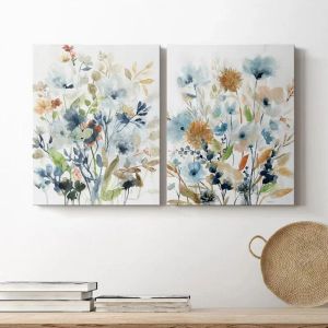 Numéro 60x80cm aquarelle peinture à l'huile peinture florale abstraite par numéros pour adultes sur toile bricolage mur Art photo décor à la maison cadeau