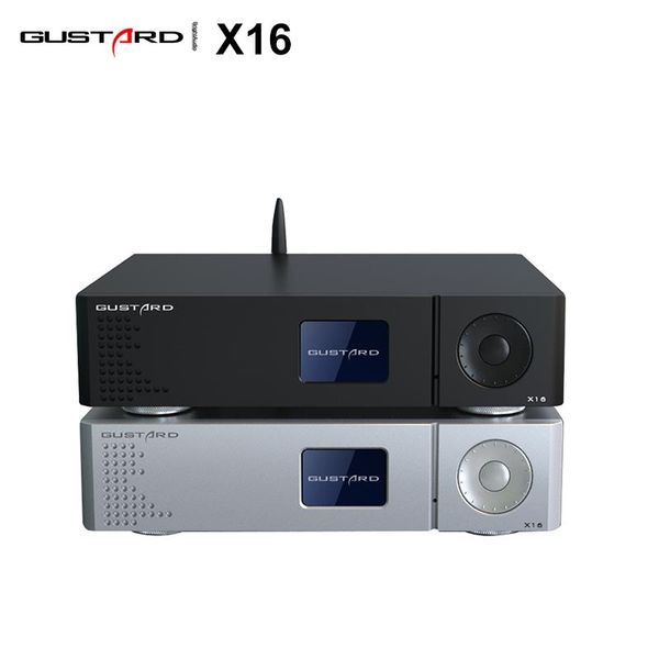 Numéro Gustard DAC X16 DUAL ES9068as Bluetooth 5.0 DAC DAC DECODER DAC XMOS PCM768K DSD512 MQA FEMTOSECOND CRISTAL OSCILLATEUR