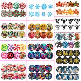 Numéro Ruopoty 8pc / sets Diamond Painting Coasters avec motif coloré Diamond Art Coasters DIY Craft pour adultes Gift Diamond DIY