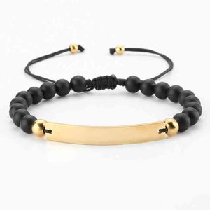 NUORO, pulsera de acero inoxidable a la moda con grabado de fecha y identificación para mujeres y hombres, joyería personalizada con nombre, pulseras con cuentas iniciales