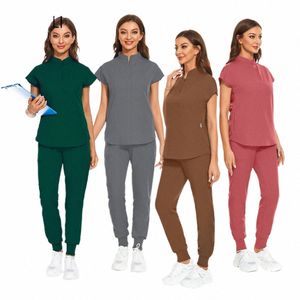 Infirmière Accories Hôpital Dentaire Travail Clinique Uniforme Pet Shop Clinique Vétérinaire Gommage Médical Unisexe Beauté Spa Uniforme Femmes j6xU #