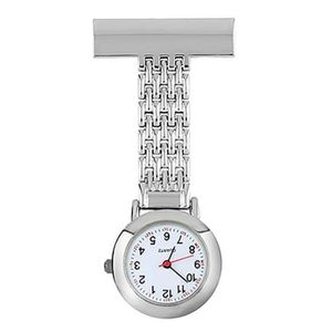 Infirmière Clip Montres Broche Fob Quartz Docteur Mode Pendentif Accrocher Horloge Médecin Infirmier Montre