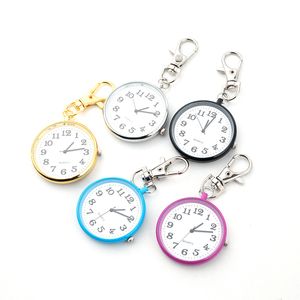 Verpleegkundige pocket horloge sleutelhanger hanger waterdichte digitale kwarts horloge cadeaubenodigdheden sleutelhanger sleutelhanger