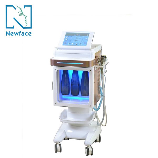 NV-W02 usine gros visage hydro dermabrasion peau hydratant pulvérisation eau oxygène jet peel avare imbibé d'oxygène machine