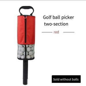 NVB Golf Picker Aluminium Alloy Barrel Two Section Plastic Picker Golf Course Fourniture de grande capacité 7