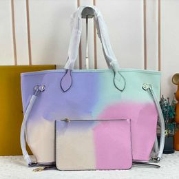 NVF winkelen bgs 8A lederen bakken dames heren luxe handtassen ontwerpers tassen mode handtassen messenger crossbody schoudertas portemonnee dame clutch 240315