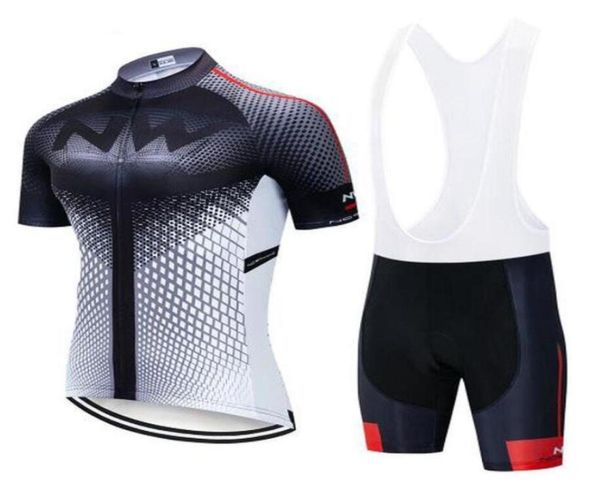 Nw morvelo 2020 verano hombres ciclismo Jersey pantalones cortos conjunto de manga corta Maillot pantalones cortos ropa de bicicleta camisa transpirable ropa zef7215131