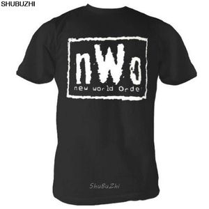 NWO World Order Worstelen Volwassen Zwart T-shirt Casual trots t-shirt mannen Unisex shubuzhi tshirt Losse Maat top sbz3047 220408