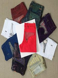 Arrivals des NWT Jeans Robin avec des poches en cristal poches rock revival denim jean biker pantalon pantalon desiger hommes taille 32426069591