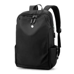 NWT LL sac à dos sacs de Yoga sacs à dos ordinateur portable voyage en plein air sacs de sport imperméables adolescent école noir gris295h