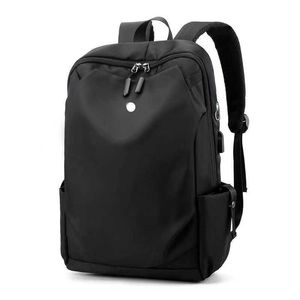 NWT LL Sac à dos Sacs de yoga Sacs à dos Voyage pour ordinateur portable Sacs de sport imperméables en plein air Adolescent École Noir Gris