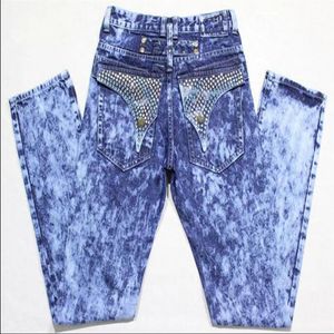 NWT mens robin jeans designer denim jean con tachuelas de cristal clips alas pantalones rectos pantalones hombres tamaño 30-42 blue265v