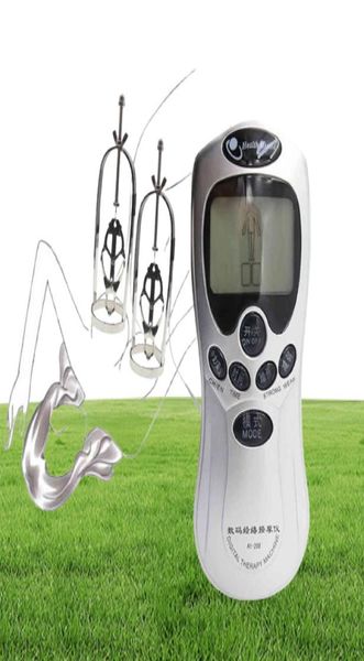 NXY Jouets pour Adultes Extracteur de Sein Pinces à Mamelons Électro Choc Stimuler BDSM Métal Lourd Stalactite Jeu Couples Sexe pour Femmes 7036264