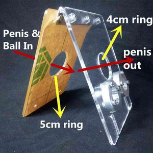 NXY Juguetes para adultos Electro Shock Testicle Cock Ball Crusher Board CBT Extreme Torture Device Scrotum Clamp Juegos para adultos Juguetes sexuales para hombres XYG354677 1202