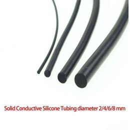 NXY jouets pour adultes cordon en caoutchouc de Silicone conducteur solide TENS/ESTIM E STIM Machine 2468 mm OD 1201