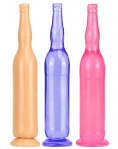 Nxy anal sex toys man nuo immense gode anal plug plug sex toys anus anus exposition avec une bouteille de bière en silicone à la ventouse pour 6732840 AD6732840