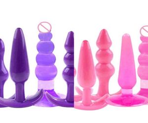 NXY Anal Toys 6PCS SET SET GODDO PROPE PROST PLUCK INSERT MASSAGER ENTRAÎNEMENT KIT DES FINERAUX 9X6CM 12023857407