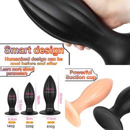 NXY Anal Toys Grand sexe Super Énorme taille Butt Frots Massage de la prostate pour hommes anus femelle Stimulateur de stimulateur Buttplug 220506