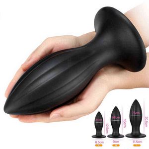 NXY Jouets anaux Grands jouets sexuels Taille super énorme Butt Plugs Massage de la prostate pour hommes Stimulateur d'expansion de l'anus féminin Perles Buttplug 1125