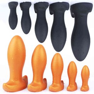 NXY Anale Toys Sex Shop Nieuwe enorme Plug Bead Big Butt Plug Prostate Massage Vagina Anus Dilator Erotische Speelgoed Voor Vrouw Heren Producten 1125