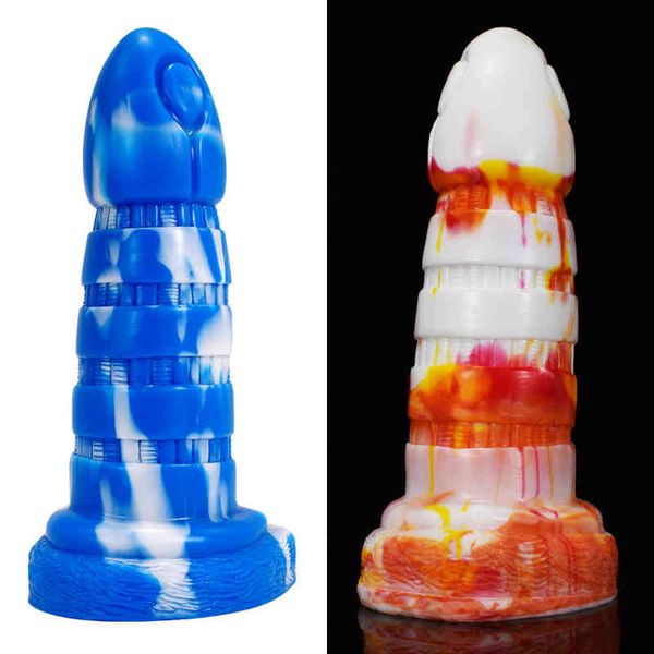 Nxy Anal Toys Sxxy Sex Big Butt Plug Fantasy Consolador Masculino Ano Masstubator Vagina Estimular Sexules Tienda Accesorios para Adultos 18 1218