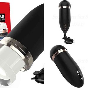 Nxy Automatique Avion Coupe Masturbation Masculine Piston Aspiration Masseur Vaginal Rotation Machine Mains Libres Jouet 0114