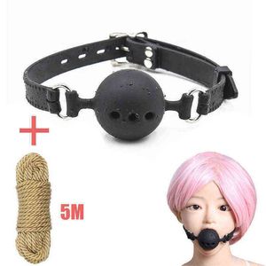 NXY Bondage Banda bola boca plug todos os silicone oral alargamento fixao adulto restrio escravo bondage sexo brinquedos casais adultos jogos do 0418