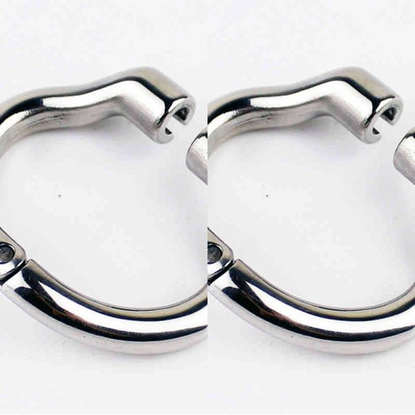 Nxy Cockrings Nouvelle Cage De Chasteté Super Petite Avec Cathéter Urétral En Acier Inoxydable Dispositifs Masculins Sex Toys pour Hommes Pénis Verrouillage Cock Ring 0215