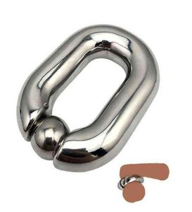 NXY Cockringen Rvs Scrotum Gewicht Hanger Balzakstretcher Testikel Bdsm Accessoires Cockring Penis Terughoudendheid Seksspeeltjes f7275770