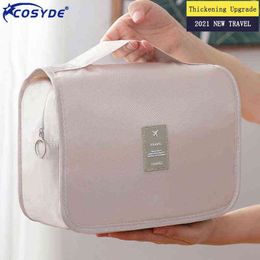 NXY Cosmetische Tassen Mannen Nieuwe Make-up Draagbare Reizen Vanity Organizer NearySie Feminina Bolsa Cosmetica Opbergtoilet voor vrouwen 220303