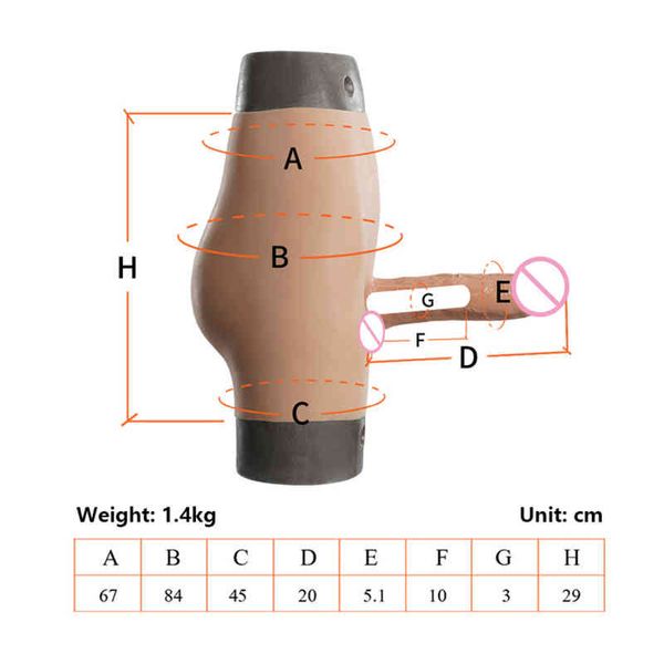 Consoladores Nxy de 20cm de largo con correa de silicona, bragas, pantalones de uso realista, dispositivo de masturbación para hombres, pene lésbico, juguete sexual 0105