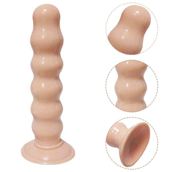 NXY DILDOS CRISTAL G STATEURS Stimulation Vestibule Anal Sela Perle Masturbation Appareil de masturbation pour sexe Mâle et femelle Pagoda Chrysanthemum Plug 0316