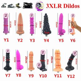 Nxy Dildos Dongs Consoladores 3xlr De 12 Tipos Para M￡quina Sexual Consolador Gran Tradicional Masturbaci￳n Femenina Accesorios 0108