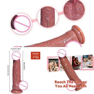 Nxy dildos dongs vloeibare siliconen make-up simulatie penis super lange vrouwelijke seksproducten masturbatie-apparaat 220514