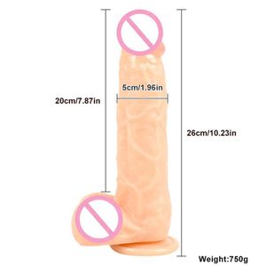 Nxy godes femme masturbateur ventouse Simulation pénis épais Plug Anal faux produits de sexe pour adultes 220601