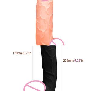 NXY DILDOS Large Penis Simulation Atrium Anal Plug anal d'aspiration vaginale et d'insertion Manuel de massage Stick Manuel faux 0316