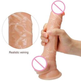 Nxy dildo's moslala sex en masturbatie speelgoed simulatie sucker spier burst jj volwassen producten 0316