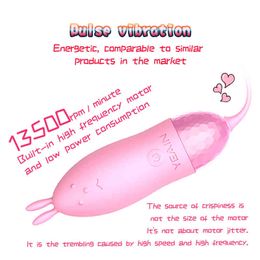 Nxy Eggs Aphrodisia 10 Velocidad Control Remoto Vibrador Bullet Impermeable Vibrante Salto Huevo Masaje Corporal Juguetes Sexuales para Mujeres Punto G 220421