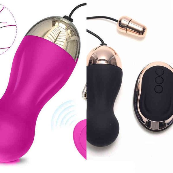 Nxy Oeufs Barre Vibrante Type Balle Étanche pour Femmes Usb Charge Télécommande Jouet Forte Vibration Fonction Produits Pour Adultes 1224