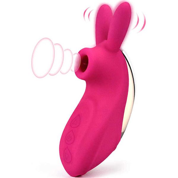 NXY g-spot clítoris succión silicona Vagina Mini Sucker impermeable lamiendo lengua vibradores juguete con 10 modos para mujeres pareja 2104